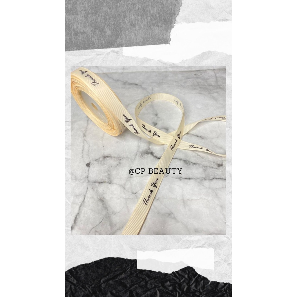 

PITA KADO THANK YOU PER 1 METER / HIASAN KADO GROSGRAIN