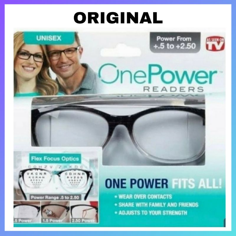 Kacamata Auto Focus One Power Reader Kacamata Baca Plus