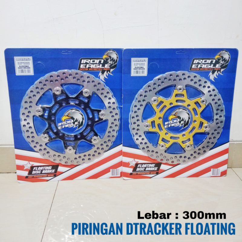 Piringan Depan KLX Dtracker Lebar 300mm Piringan Cakram KLX Floating Import IRON EAGLE