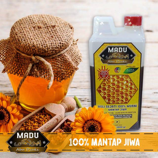 

Madu Murni Abu Dzaki 1Liter/Madu Asli/Madu Kualitas Terbaik
