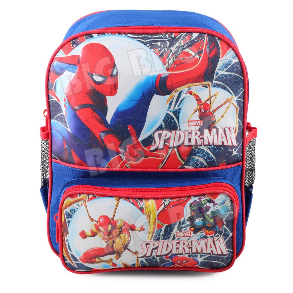 PTS - Ransel Sekolah Anak Cowo / Laki Laki Ransel Sekolah Anak Murah - BATMAN / TOBOT / SPIDERMAN STRAIGHT + FREE Botol