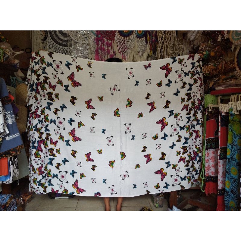 KAIN PANTAI BOHEMIAN KUPU-KUPU ATAU KAIN BALI KAIN PANTAI ETNIK