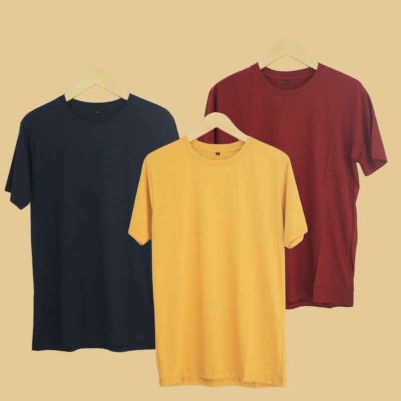 KAOS POLOS (cotton combed 30s)