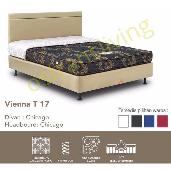 musterring springbed vienna 17 - 160x200 - hanya mattress / kasur murah