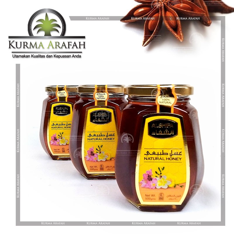 Madu Arab Al Shifa Asli 500 gr - Al Shifa 500 gr Original