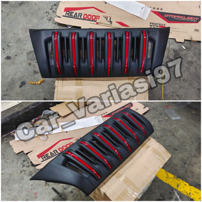 Grill Fortuner VRZ SRZ TRD model Apollo list merah