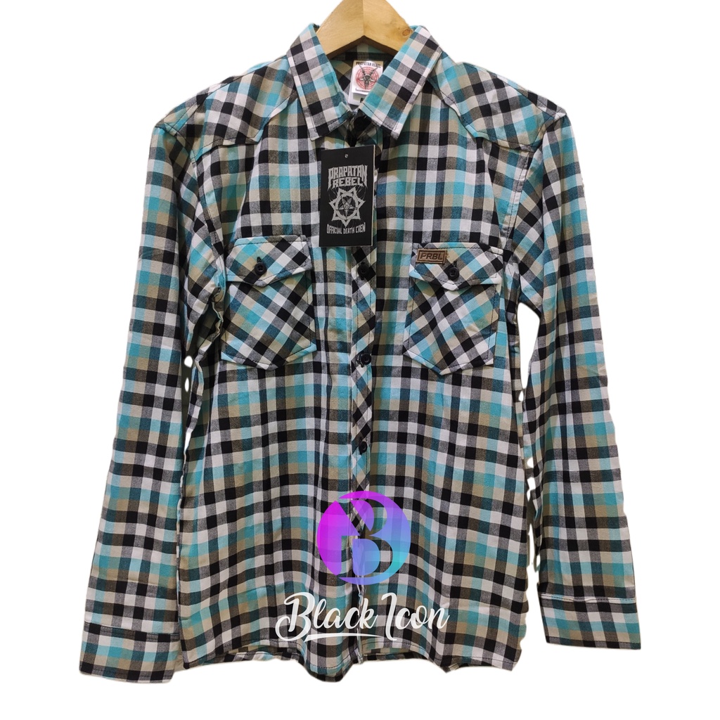 KEMEJA PANJANG PRAPATAN  REBEL ORIGINAL SIZE M