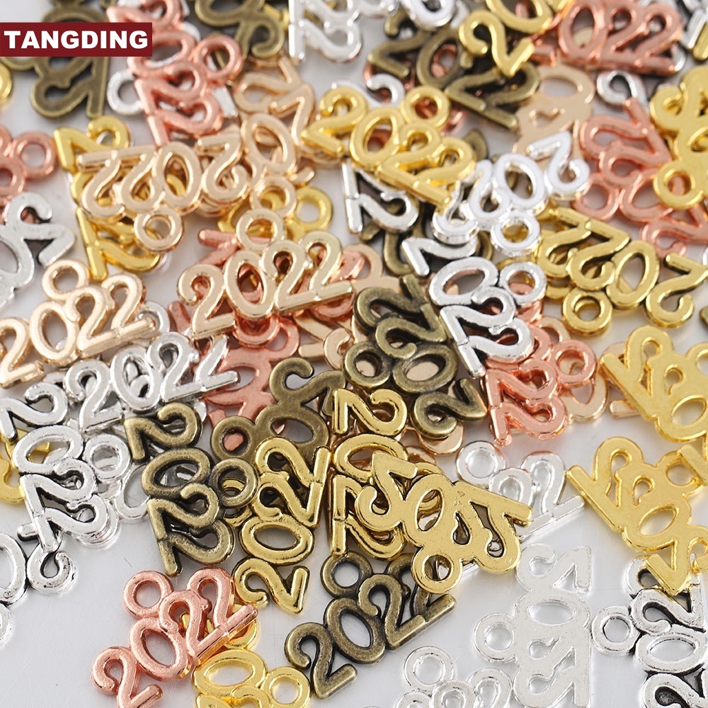 【COD Tangding】70pcs Liontin Kalung / Gelang Handmade Diy Ukuran 13mm 2022