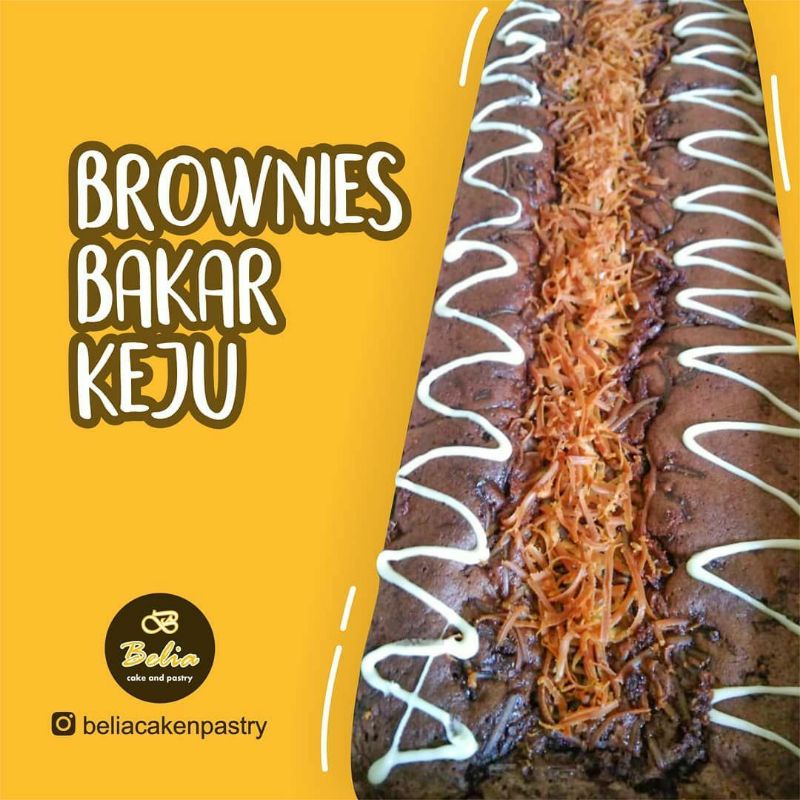 

Belia - Brownies Bakar - Keju