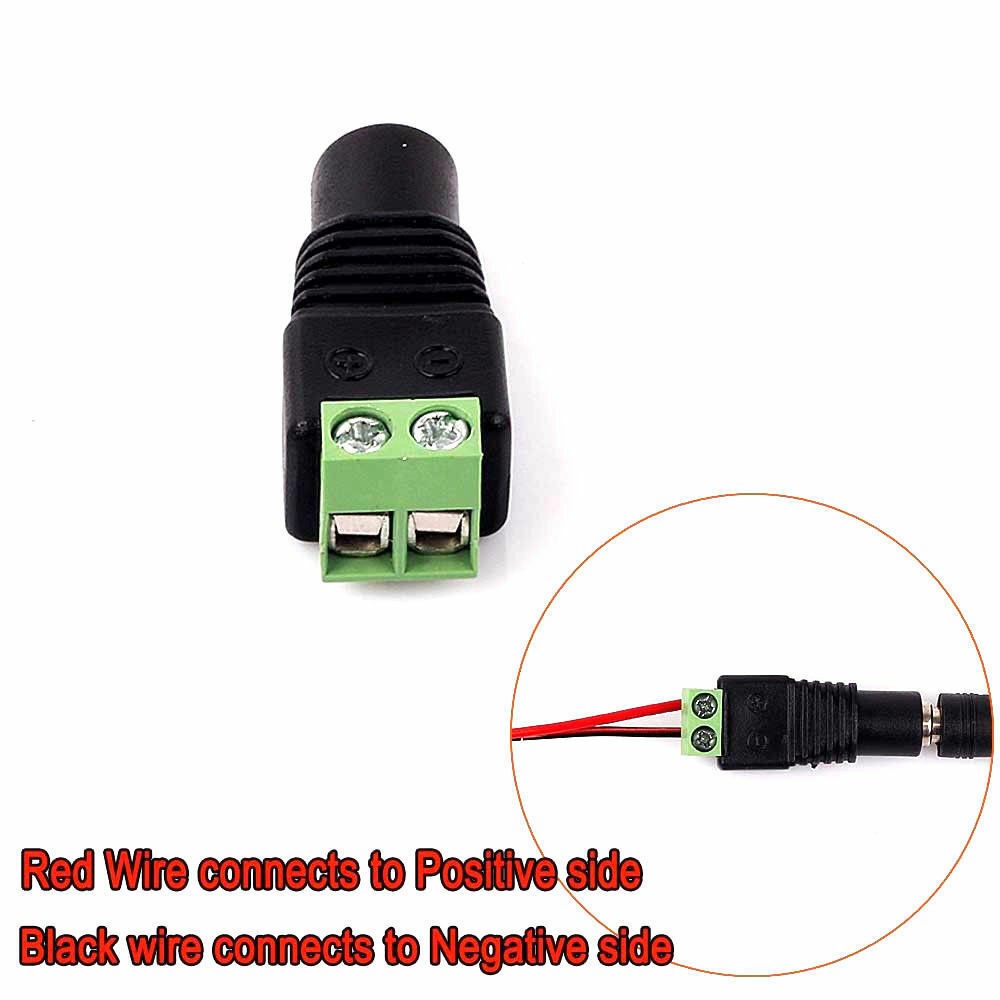 Jack DC Baut Betina 2.1x5.5mm Female DC Adapter Soket Socket Terminal