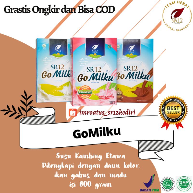 

GOMILKU SR12 SUSU KAMBING ETAWA SUSU SEHAT
