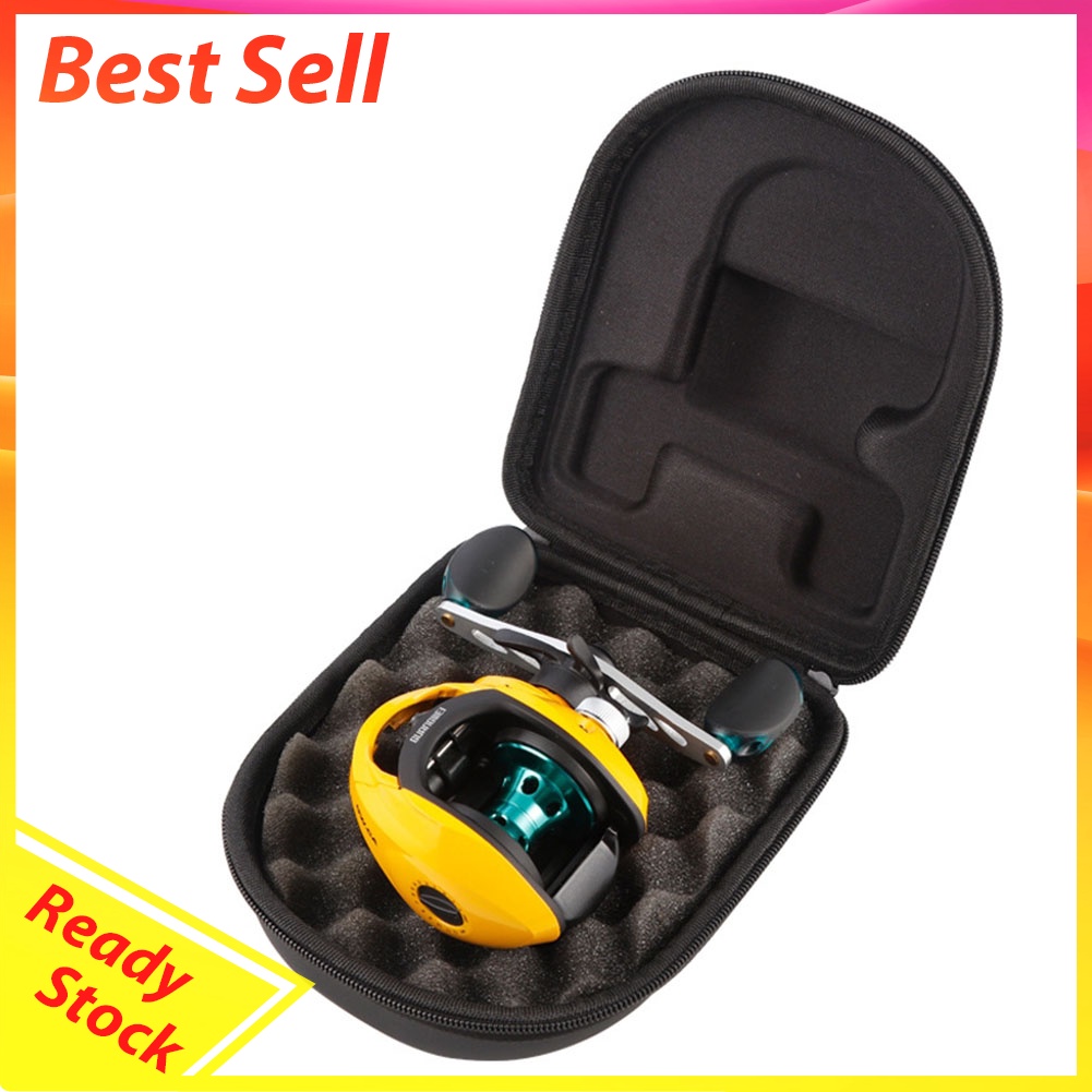 Fishing Reel Protective Bag Low Profile Baitcasting Fishing Reel Box Case