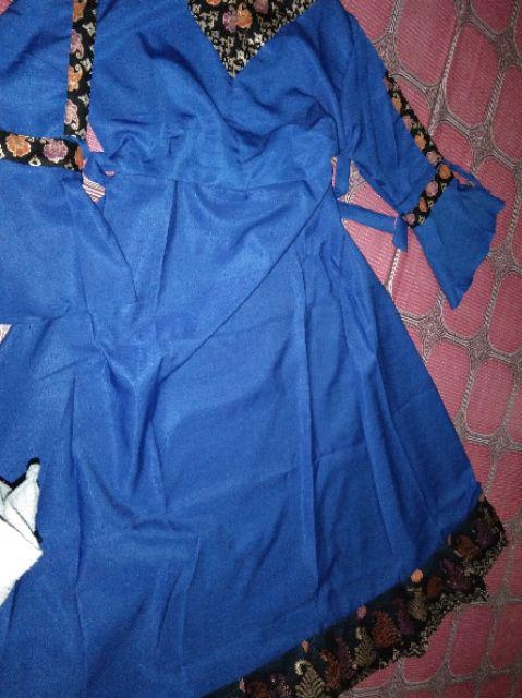 Maura Couple - Sania Ruffle Batik Ori Gamis Balotelli Azzahra Jumbo