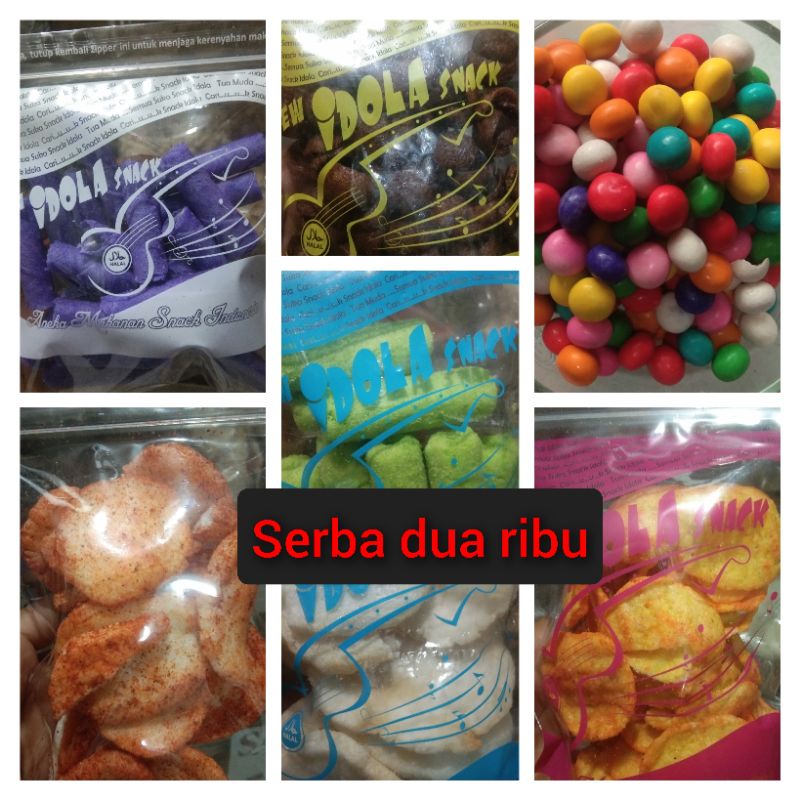 

cemilan/snack serba 2ribu