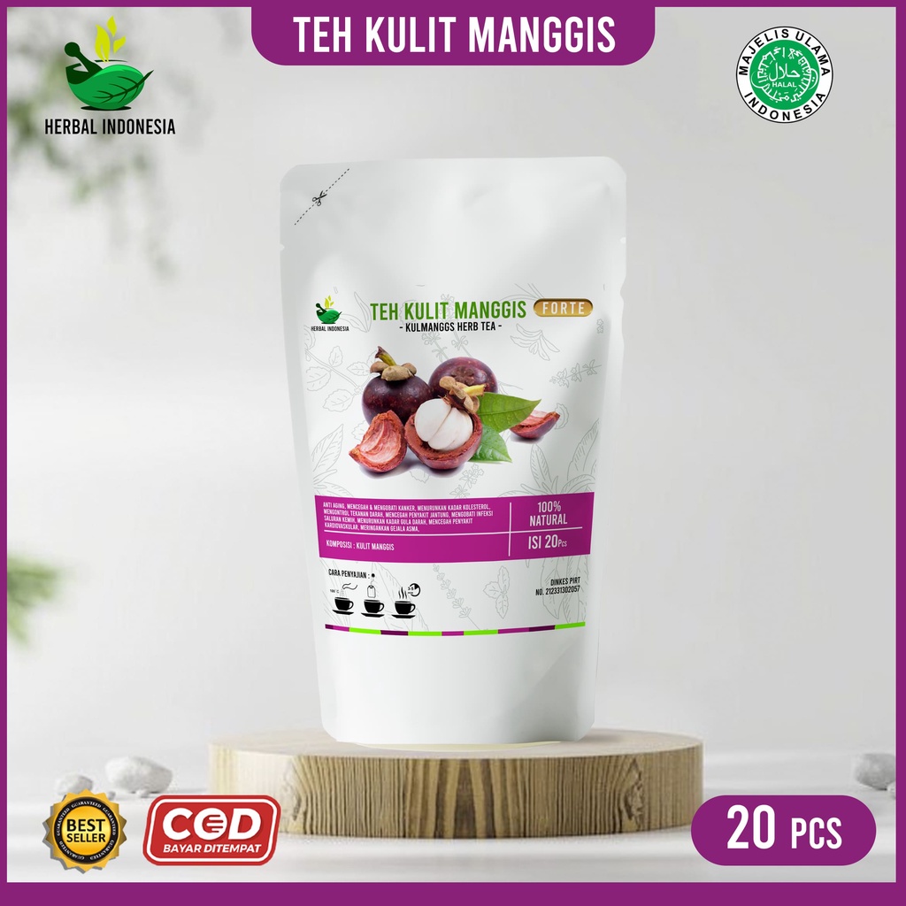 

Teh Celup Kulit Manggis Anti Kanker Tumor Miom dan Kista (20 sachet) 100% Ampuh Alami Tanpa Operasi