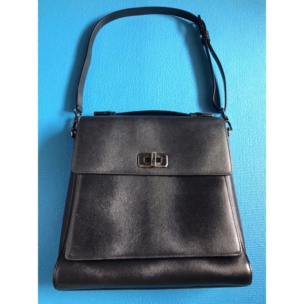 BRAUN BUFFEL BAG BLACK (CARRY ON & BACKPACK BAG) PRELOVED