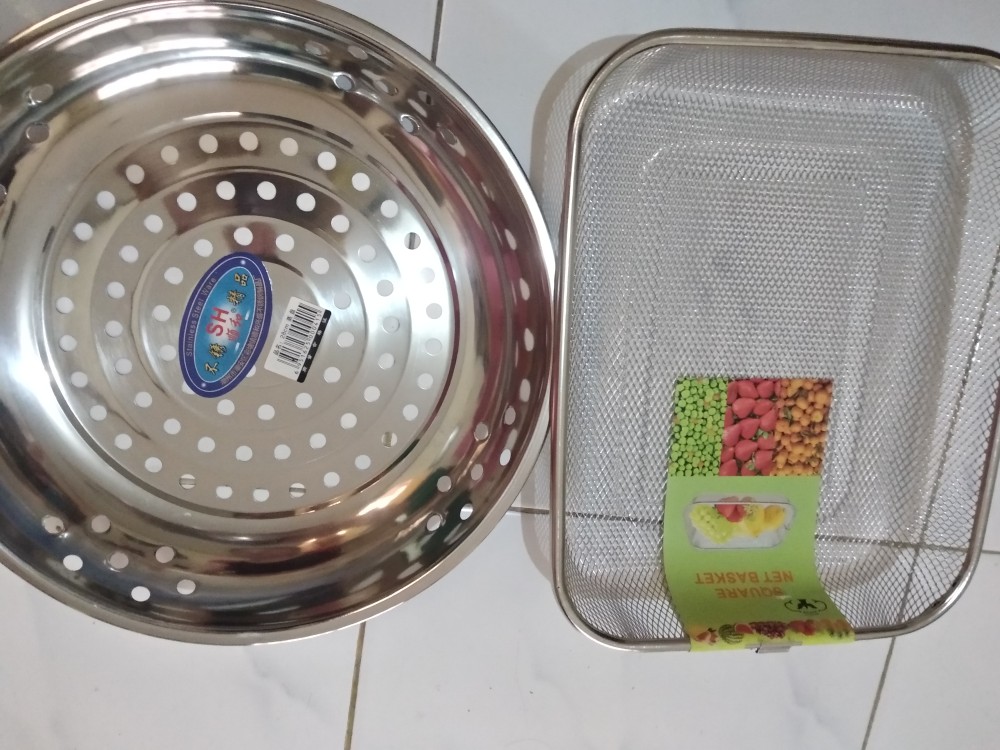 Steamer Panci Multifungsi Saringan Kukusan Sauce Pot Stainless 28cm