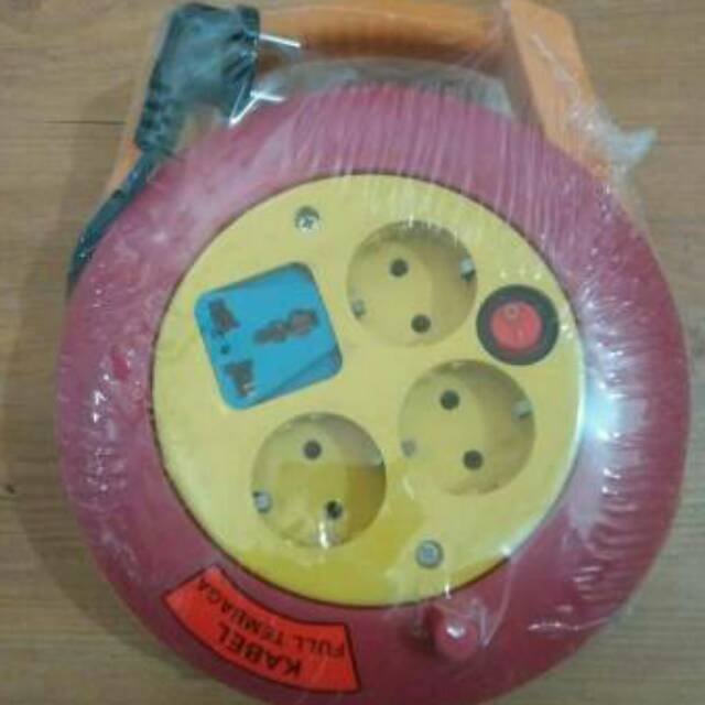 Kabel Box / Kabel Rol TURBO 15M Full Switch Warna SNI (Kabel Tembaga)