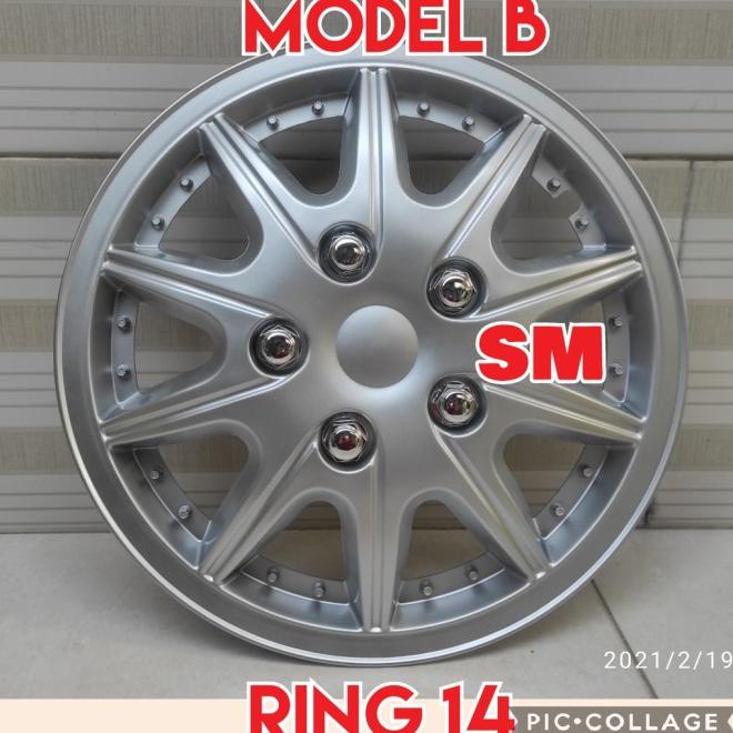 Dop Roda Ring 14" Wheel Cover Tutup Dop Velg Ring 14 R14