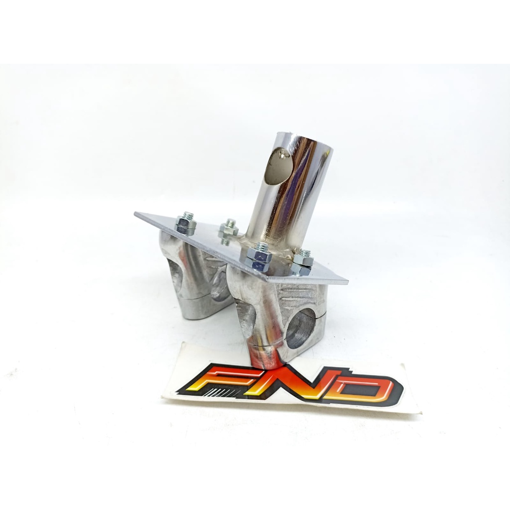 Meja Stir Minimalis Tapak Trondol Dudukan Peninggi Stang Matic Honda BEAT Karbu / Street / Pop / Fi ESP New 8SC