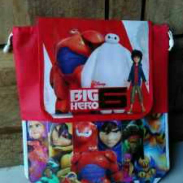 

Goodie bag ultah ransel printer big hero