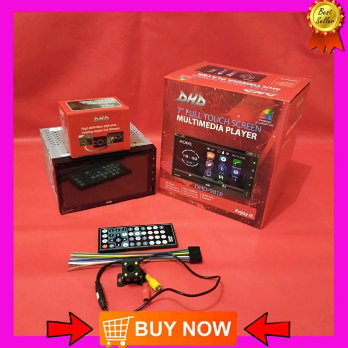 Headunit Doubledin DHD seri dhd-9818 Pullglas-millorink and Camera Parkir DHD Audio Mobil