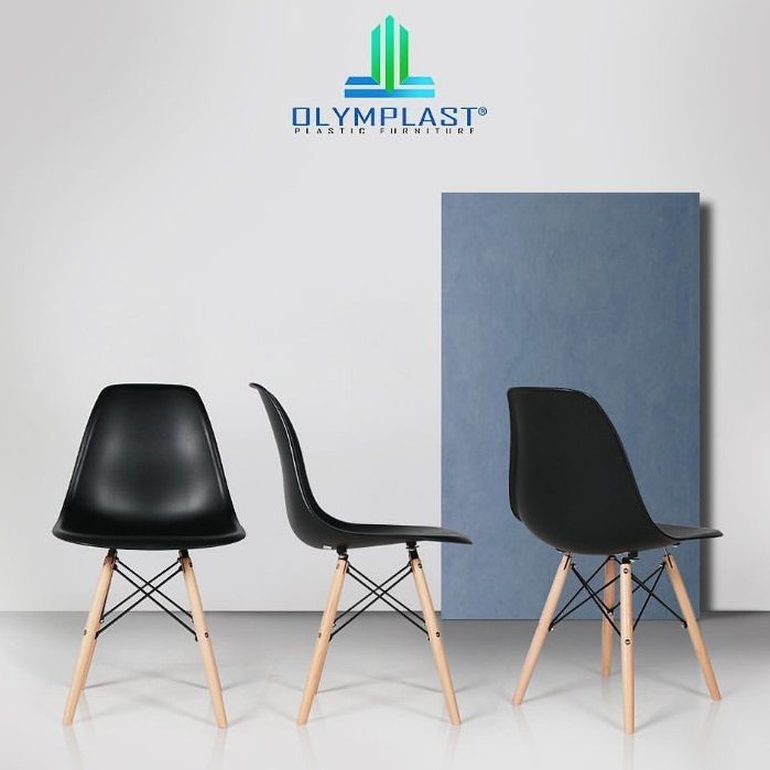KURSI TAMAN / KURSI CAFE / KURSI MINIMALIS OLYMPLAST MILENIAL CHAIR