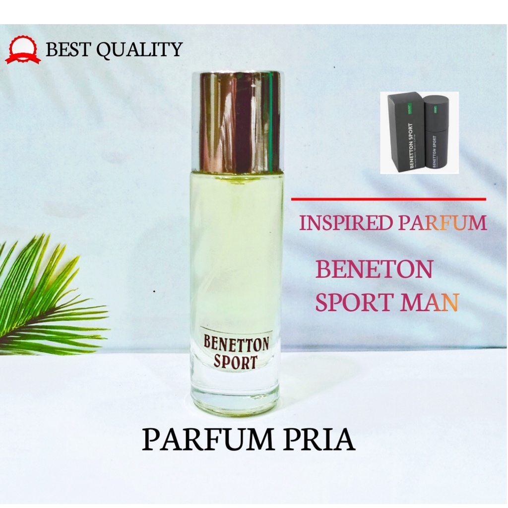 parfum pria beneton sport man parfum refil best quality