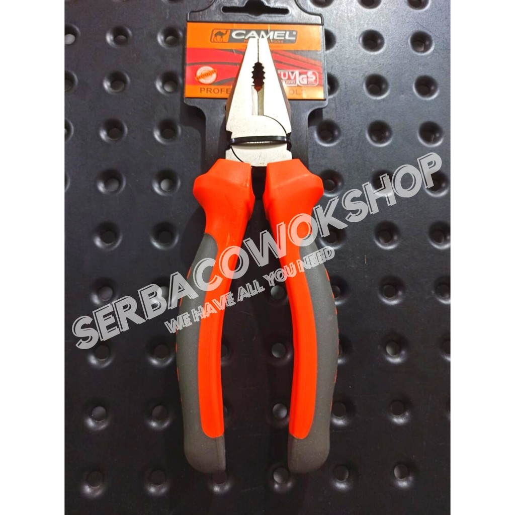 Camel Tang Kombinasi Chrome 7 Inch Tang Jepit Linesman Pliers 7 Inci Termurah Berkualitas