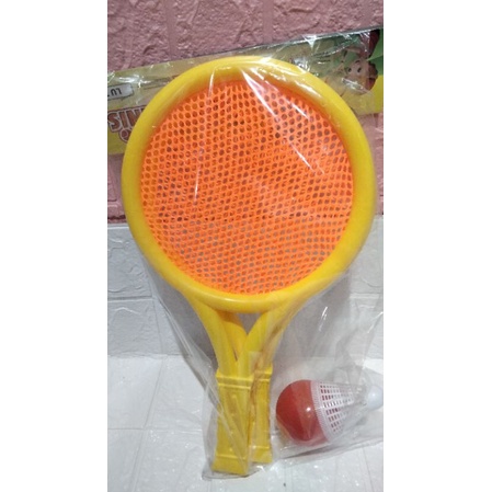 mainan raket badminton dan tennis