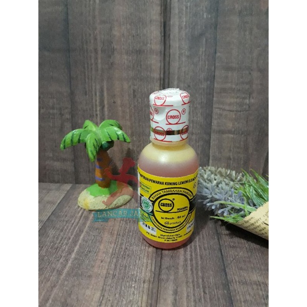 

Pewarna Cross Egg Yellow 60cc / Pewarna Kuning / Pewarna Cair