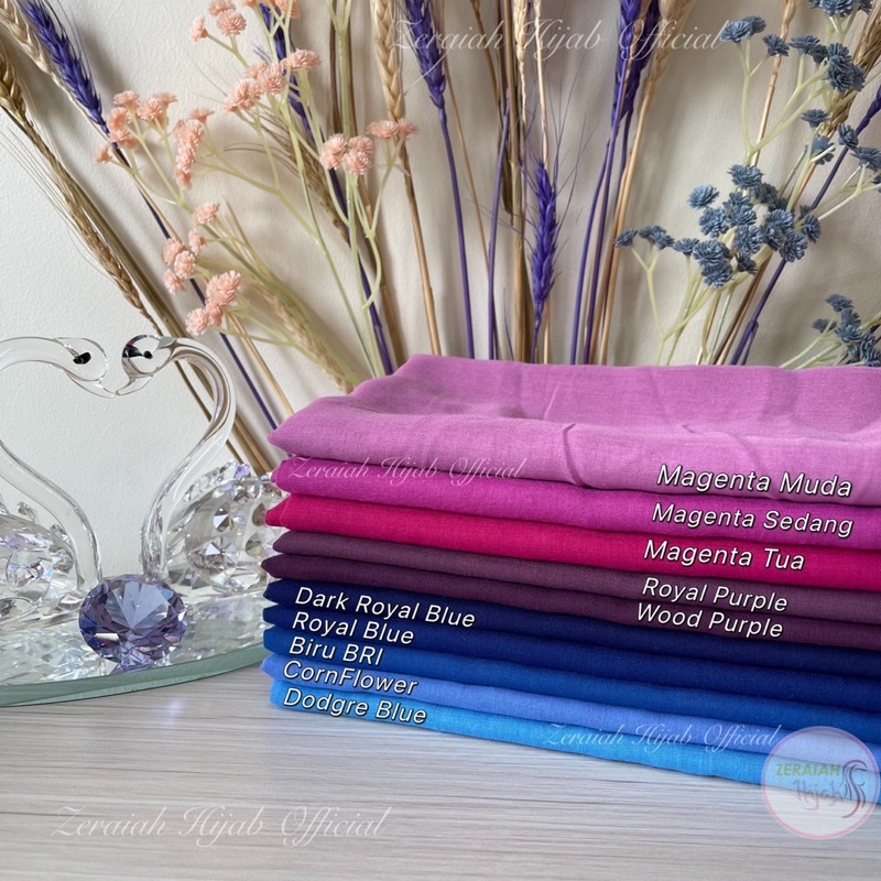 Segiempat Paris Polos Red Rose IMPORT Murah