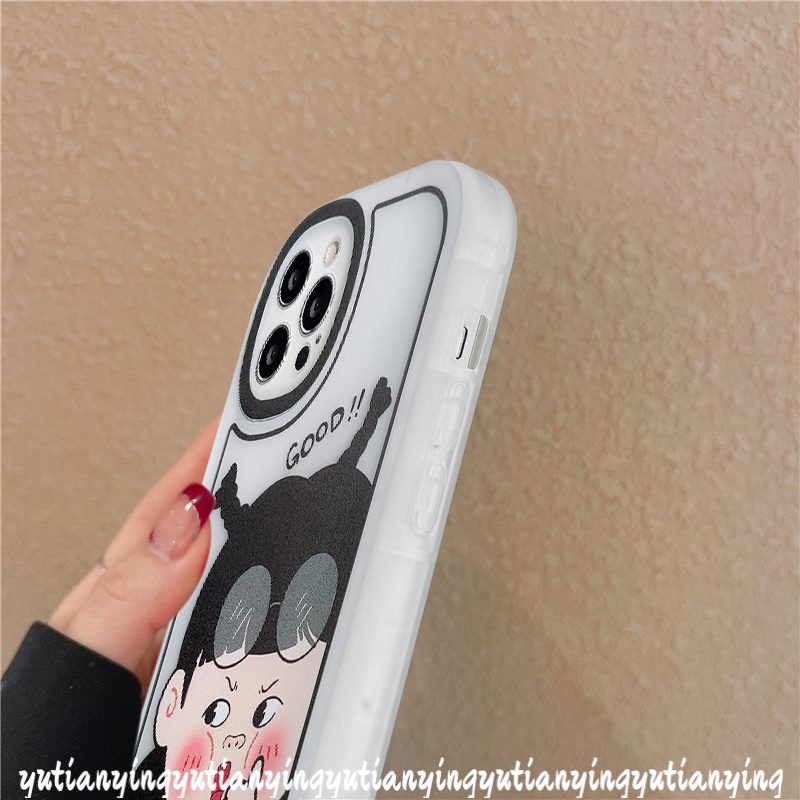 Soft Case Tpu Motif Kartun Untuk IPhone 7 Plus 6s 6 8 11 13 12 Pro Max XR X XS Max SE 2020