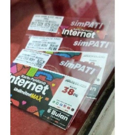PERDANA TELKOMSEL 38 GB + UNLIMITED SOSMED & YOUTUBE