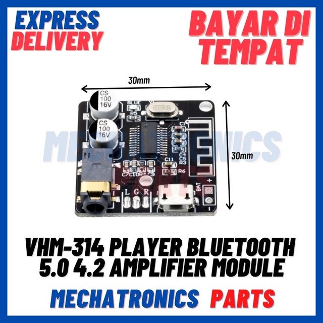 [MDL-9055] VHM-314 PLAYER BLUETOOTH 5.0 4.2 DISKON AMPLIFIER MODULE