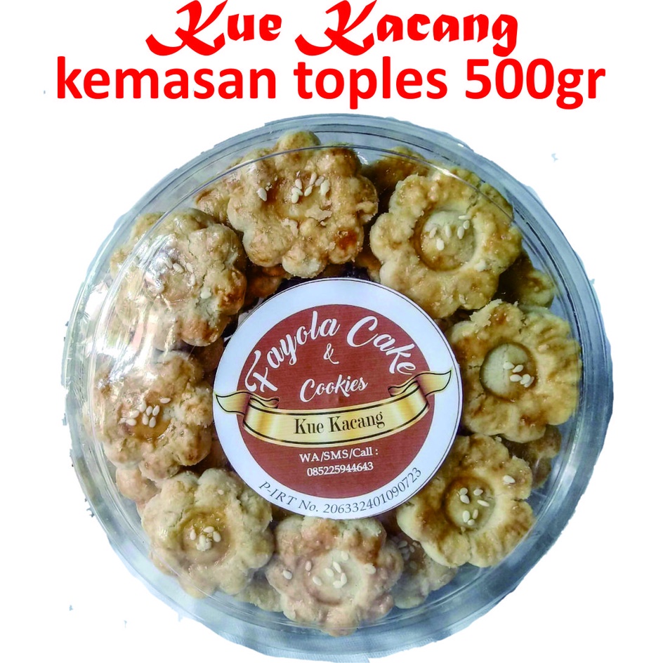 

Kue Kacang Jadul kemasan toples 500gr