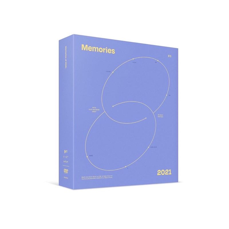 [READY] BTS Memories of 2021 DVD DIGITAL CODE BLURAY