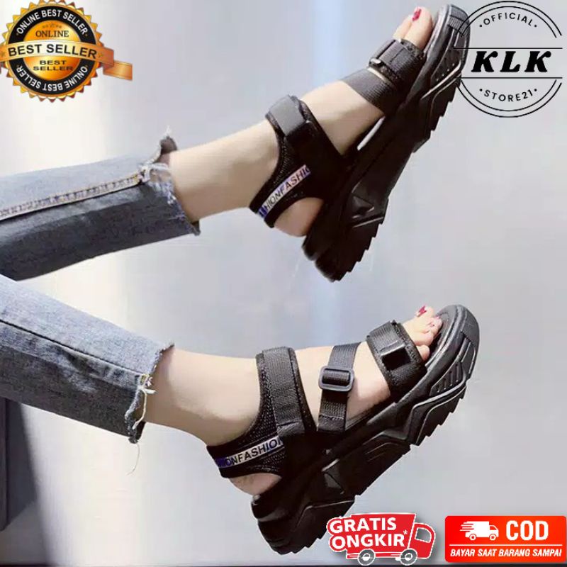 Sandal Gunung Wanita Korea K-20 Sandal Wanita Fashion Korea Sendal Gunung Wanita Sandal Wanita Kekin
