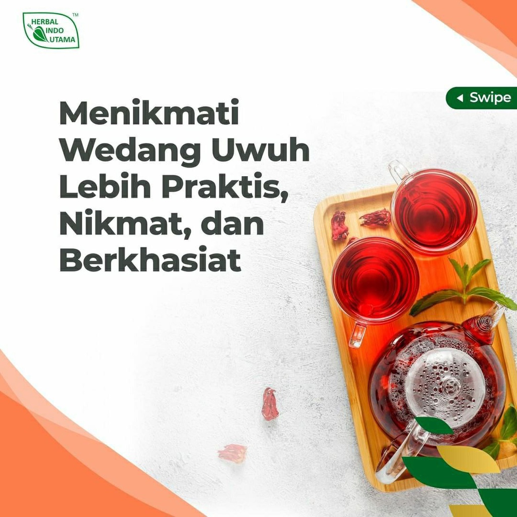 

Teh Celup Herbal Wedang Uwuh HIU - Menghangkatkan Tubuh, Membantu Menghilangkan Rasa Lelah, Flu, Pegal-pegal, Batuk, Masuk Angin, dan Melegakan Tenggorokan