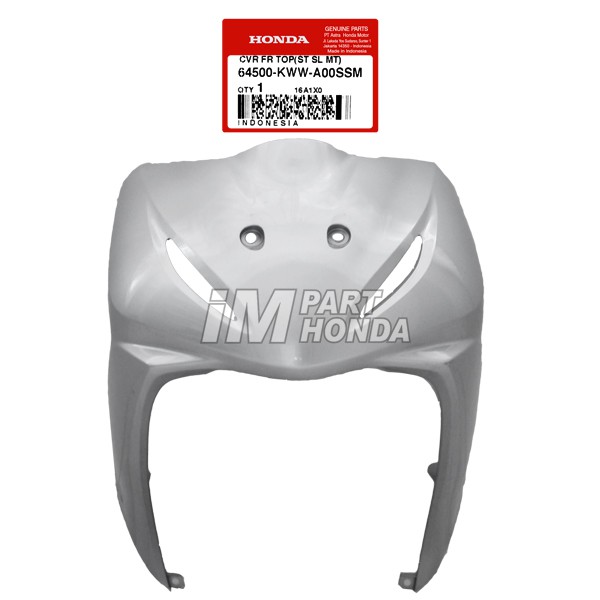 64500-KWW-A00SSM Cover Front Tameng Depan Revo 110 CW 2010 Starlight Silver