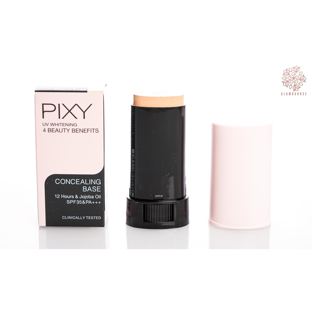 PIXY UV Whitening 4 Beauty Benefits Concealing Base SPF35&amp;PA+++