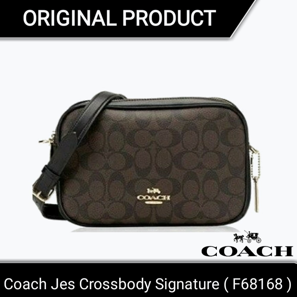 COACH JES CROSSBODY IN SIGNATURE CANVAS (F68168)