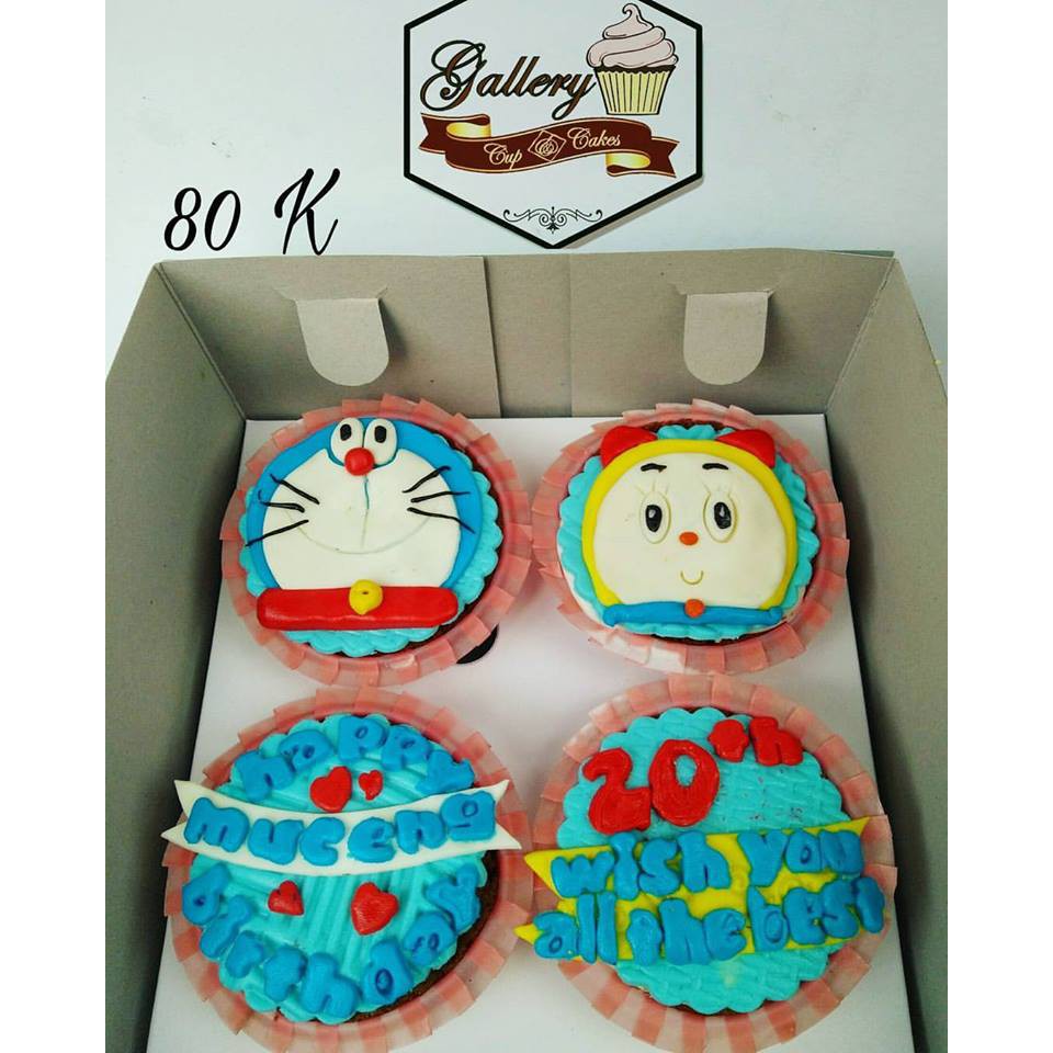 

DORAEMON CUPCAKES CUSTOM