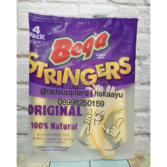 

Bega Stringers Keju Mozzarella Stick 80gram, Halal Product.