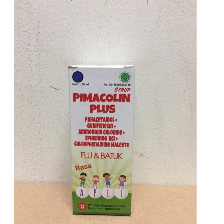 

Super deal--Pimacolin plus syrup 60ml Apel