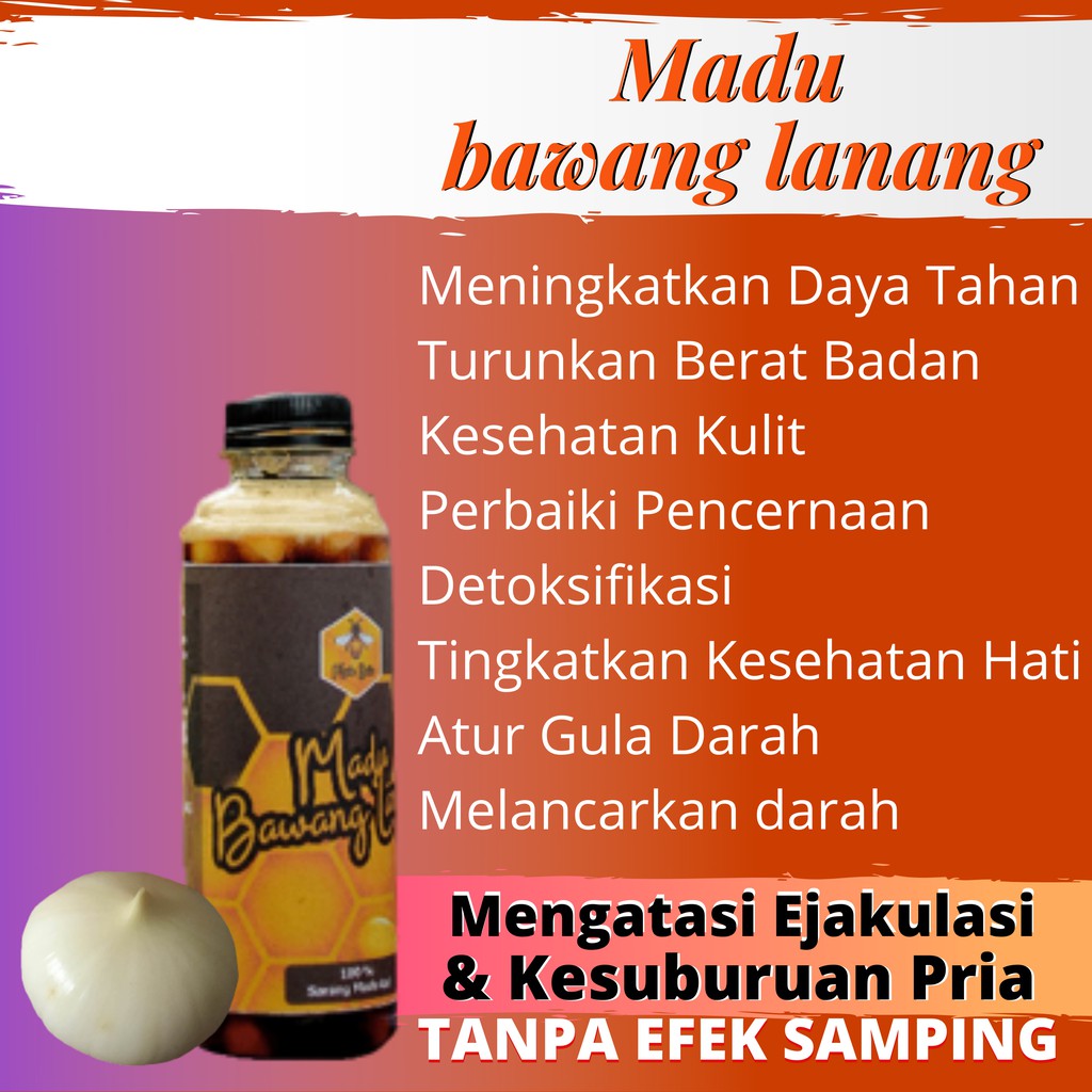 MADU MURNI BAWANG LANANG TUNGGAL HERBAL PERAWATAN KULIT & DIET | MADU BAWANG LANANG | HERBAL STAMINA