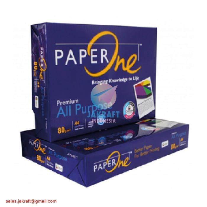 

Kertas / Kertas Hvs A4 80 Gram Gsm Paperone Sidu Print Fotocopy Putih Polos
