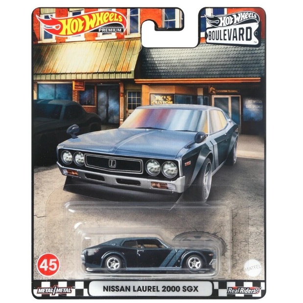 Hot Wheels BOULEVARD J NISSAN LAUREL 2000 SGX Mattel Real Riders