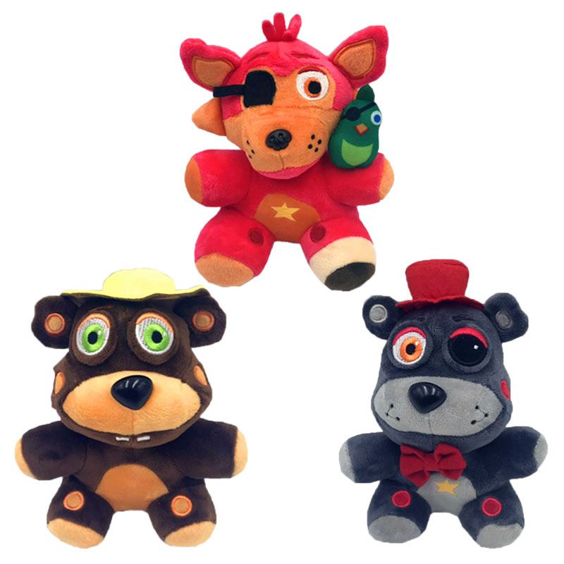 New FNAF Five Nights At Freddy's Plush Toy Stuffed Animal Bear Foxy Fans Gift