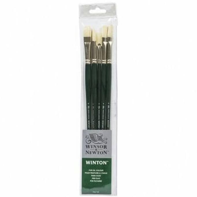 

{{BAYAR DI TEMPAT}} Winton Hog Brush Set Wallet 5pcs Winsor & Newton MURAH [Kode 1|Kode 2|Kode